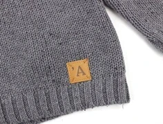 Lil Atelier striktrøje silver filigree